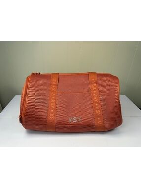 Victoria’s Secret VSX Mesh Duffle Gym Bag Burnt Orange 11264729 Travel